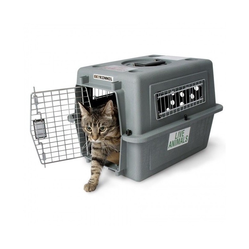 Petmate Chien & Chat Cage de transport Skykennel pour avion