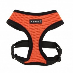 Puppia Soft | Harnais confortable et réglable pour chien | Orange