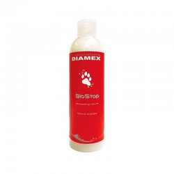 Diamex BioStop | Shampoing insectifuge pour chien et chat contre les tiques, puces et poux