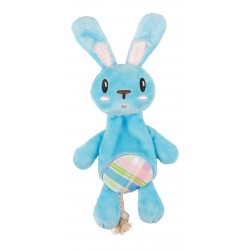 Flamingo | Peluche lapin sonore avec corde | Chiot