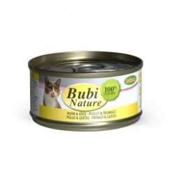 Bubimex | Bubi nature pâtée pour chat au poulet et fromage | 70 g