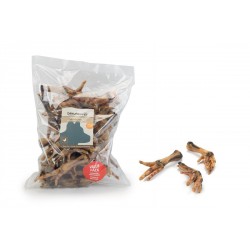 Beeztees | Pattes de poulet séchées | Friandises 100 % naturelle pour chiens et chiots | 500g