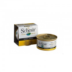 Schesir | Pâtée pour chat 85 g | Gelée au thon et surimi