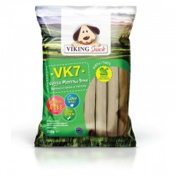 Leopet | Viking Snack VK7 Os à moelle - Friandises végétales pour chien enrichies en vitamines et calcium | 200 g