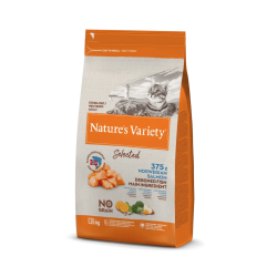 Nature's Variety | Selected Sterilized au saumon norvégien | Croquettes sans céréales pour chats stérilisés