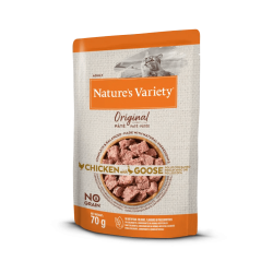 Nature's Variety Original | Pâtée pour chat sans céréales | Poulet et Oie | 70 g