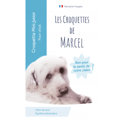 Les croquettes de Marcel - Croquette mini - junior pour chiot.