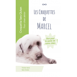 Les croquettes de Marcel | Croquette sans gluten pour chien sénior