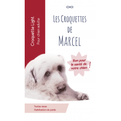 Les croquettes de Marcel | Croquette light pour chien adulte