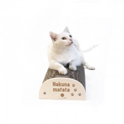 Homycat | Griffoir pour chat "Hakuna Matata" rechargeable - en kit