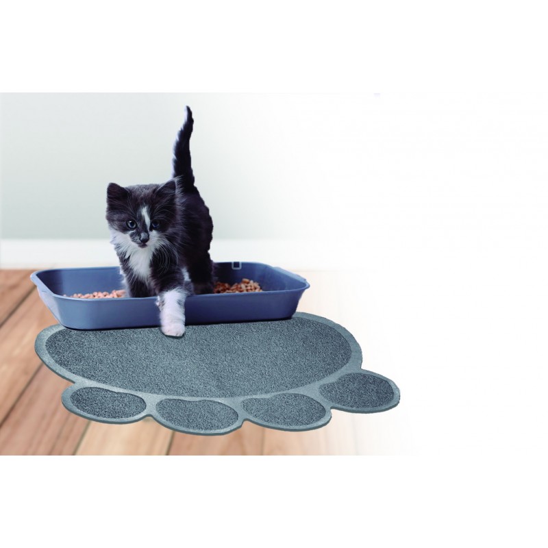 Tapis pour litière - Imperméable, antidérapant, anti-odeur, matière lavable à l'eau savonneuse