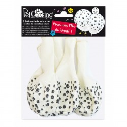 PetCooking | 5 ballons "pattes" pour chien et chat