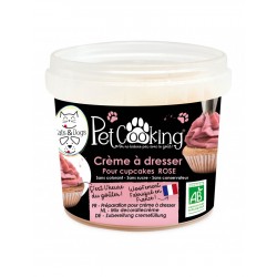 PetCooking | Mix Crème à dresser  rose pour cupcakes | 150g
