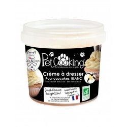 PetCooking | Mix Crème à dresser blanche pour cupcakes chien et chat | 150g