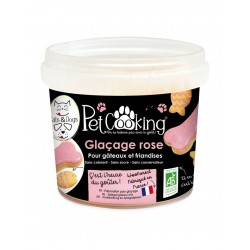 PetCooking | Mix Glaçage rose pour biscuits 150g