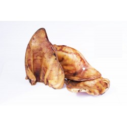 Délices du Carnivore | Oreilles de porc ibérique - Friandise pour chien naturelle