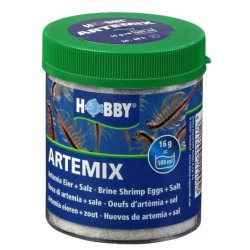 ARTEMIX - Oeufs d'Artémia + sel - 195g - HOBBY