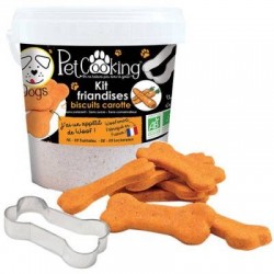 Kit friandises Biscuits Carotte pour chiens