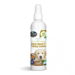 Biovetol Destruct'urine | Lotion contre odeurs d'urine du chien | 240 ml