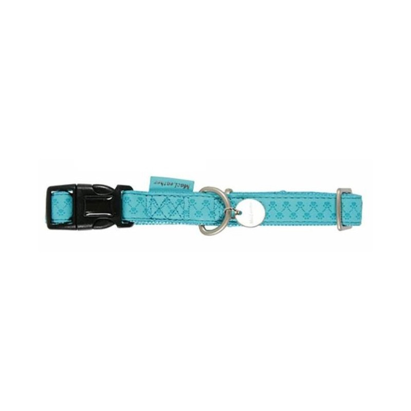 Collier réglable Mac Leather Turquoise