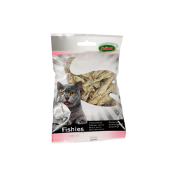 Bubimex Fishies Friandise de poissons séchés pour chat - 50g