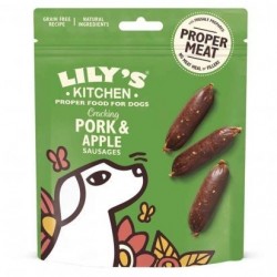 LILY'S KITCHEN Saucisses porc et pommes pour chien