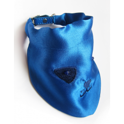 Chat || Bandana-Foulard Visage Bleu