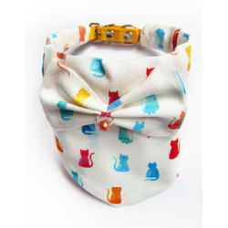 Chat || Bandana-Foulard Print Multico