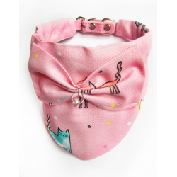 Chat || Bandana-Foulard Print Pink