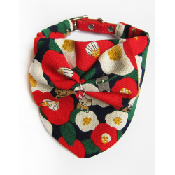 Chat || Bandana-Foulard Print Coquelicots