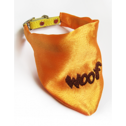 Chien || Bandana-Foulard Woof Orange