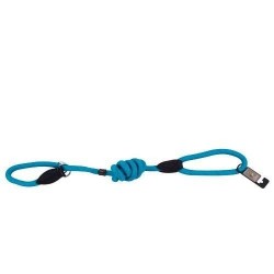 Doogy | Laisse lasso corde réfléchissante pour chien | Bleu