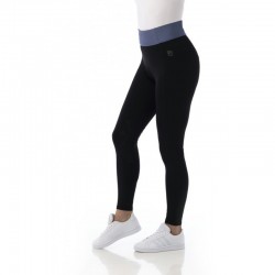 Legging d'équitation Equithème Tea noir