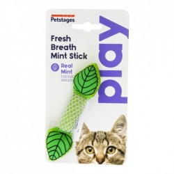 Petstages Fresh Breath Mint Stick | Jouet pour chat et chaton à la menthe