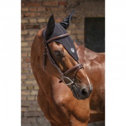 Equithème Pro Series | Bonnet chasse-mouches long Sport pour chevaux