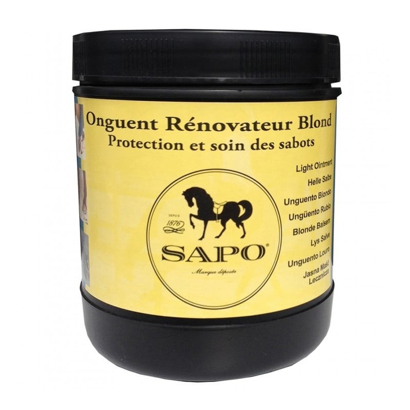 SAPO Onguent Rénovateur, graisse sabot blond 750 ml