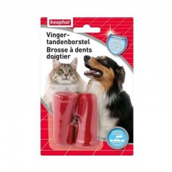 Brosse à dents doigtier pour chien & chat Beaphar