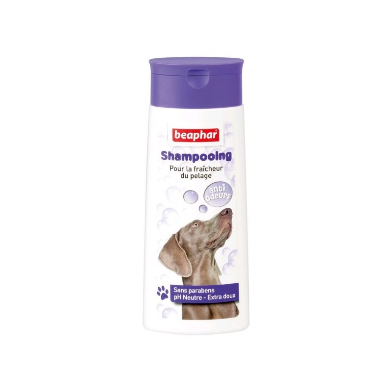 Shampoing Anti Odeurs pour chien 250 ml - Beaphar