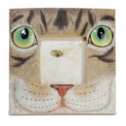 Cadre photo modèle tête de chat