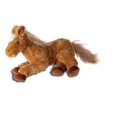 Peluche cheval Caramel pour enfants