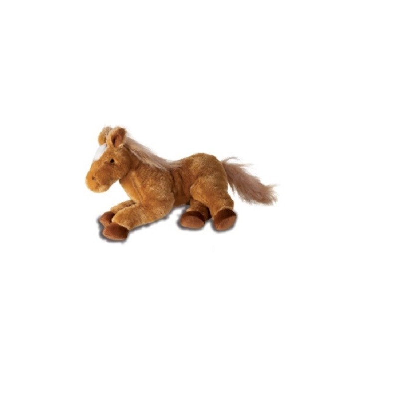 Peluche cheval Caramel pour enfants