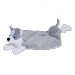 Doudou peluche chien Husky