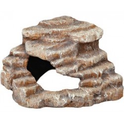 Rocher d'angle avec grotte et plateforme  dessert