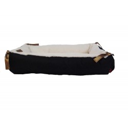 PANIER CHAT SQUARE NOIR