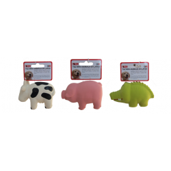 TopZoo | Chien | Jouet cochon croco vache bruité (Set of 3)