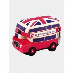 Pet Play - peluche pour chien- Bus à impérial londonien