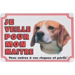 Plaque de Garde Race Beagle