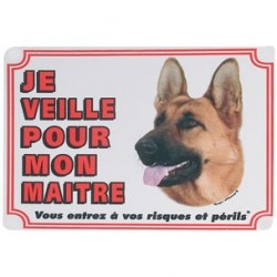 Plaque de Garde Berger Allemand