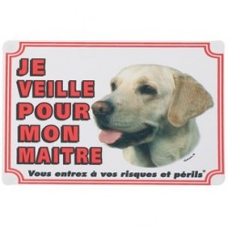 Plaque de Garde Labrador