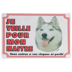 Plaque de Garde Husky